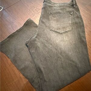 Vigoss Marley Bootcut Women's Light Black/Dark Gray Bootcut Jeans 22 Plus Size